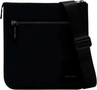 A|X Armani Exchange Tassen, Heren, Zwart, ONE Size, Urban Crossbody Tas Gunmetal Details