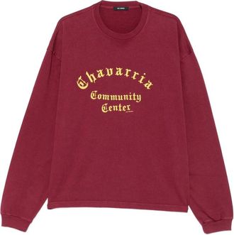 Willy Chavarria Community Center Long-sleeve Buffalo T-shirt