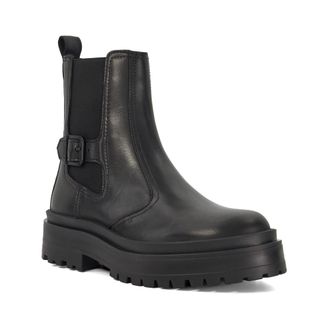Dune London Womens Barbour Ladies B.Intl Milla Ch - Leather Chelsea Boots - Black - Size UK 6