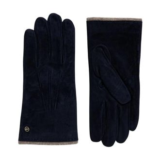 Paul & Shark Guantes de Ante con Placa de Logo - Accessories - Hombre - Negro - L