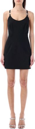 Heron Preston Black Solid Mini Dress