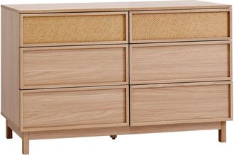Klast C&oacute;moda doble efecto madera natural 120x77 cm