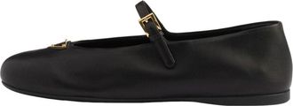 Prada (WMNS) PRADA SS26 Nappa leather Ballerinas Black 1F793N-038-F0002