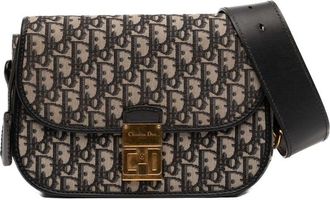 Dior Pre-owned Dior Oblique Canvas Flap Crossbody Ladies 4P35ZSCITTVKETAO