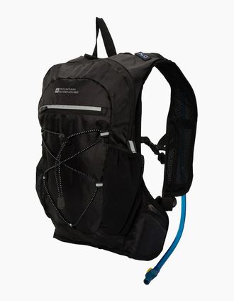 Mountain Warehouse Womens Mountain Warehouse Track 6L Hydration Pack - Black - Size: ONE size