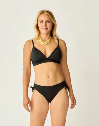 Carve Designs Ibiza Reversible Bottom in Black/navy at Nordstrom, Size X-Small