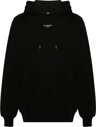 Drôle de Monsieur Le Hoodie Slogan Poche Classique