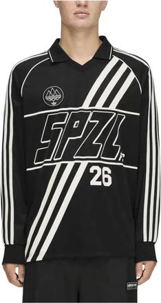 adidas Spzl F.c. Long Sleeve Jersey - Heren - Fitness - Zwart - S - Polyester - Fitness