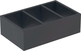 Keramag Geberit Smyle Caj&oacute;n Cuadrado, 500676, 32,3x9,8x20 Cm, Subdivisi&oacute;n