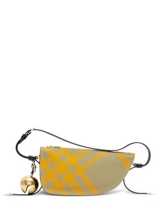 Burberry Borsa a spalla Sling Shield - Giallo