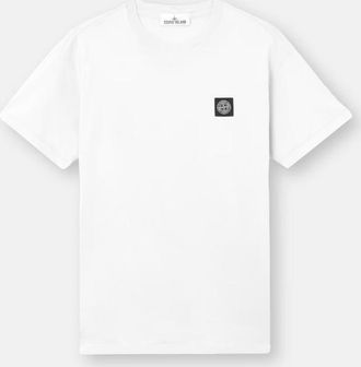 Stone Island T-Shirt With Compass Patch