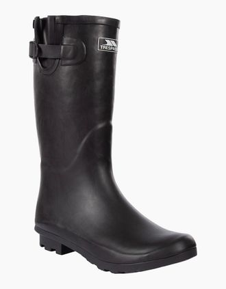 Trespass Womens Trespass Womens/Ladies Damon Waterproof Wellington Boots - Black - Size: 6