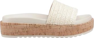 Rocket Dog Dames Faye Alti Raffia Suede Sandalen (Natuurlijk)