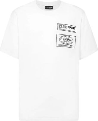 Plein Sport T-shirt con logo - Bianco
