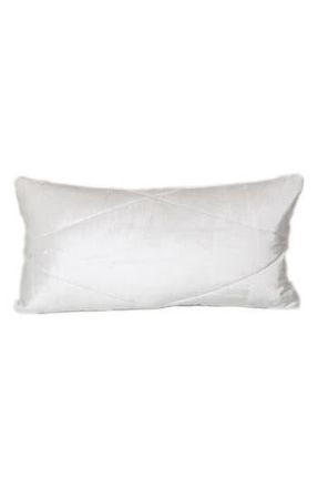 Parkland Collection Velvet Pillow in White at Nordstrom Rack