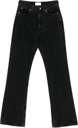 A Gold E Zwarte Denim Jeans - Dames - Regular Fit Jeans - Zwart - W27 - Denim - Jeans