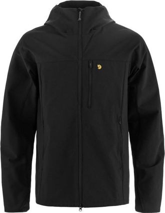Fj&auml;llr&auml;ven Bergtagen Stretch Jacket Softshelljacke f&uuml;r Herren | schwarz