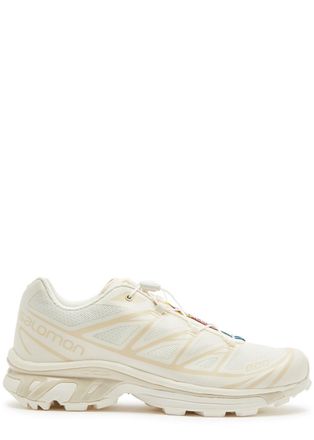 Salomon Salomon XT-6 Panelled Mesh Sneakers - Off White - 37 (IT37 / UK4)