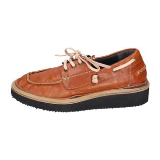 Moma Leren Loafers - Dames - Veterschoenen - Bruin - 37 EU - Leer - Schoenen