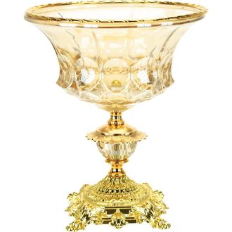 Mark Roberts Classic Pedestal Bowl in Amber at Nordstrom
