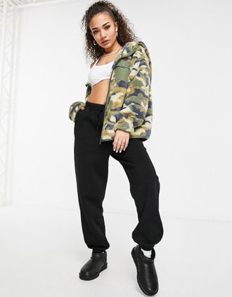 UGG Kadence zip up jacket in camo-Multi