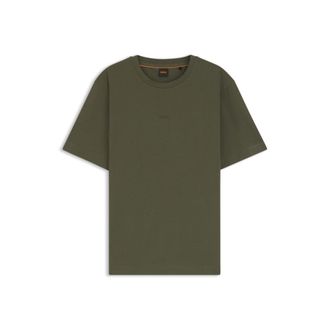 BOSS Relaxed-fit T-shirt with a layered logo print