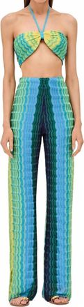 Alexis Annaliese Top In Blue Multi