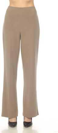 Joseph Ribkoff Pull On Split Hem Wide Leg Pants In Java