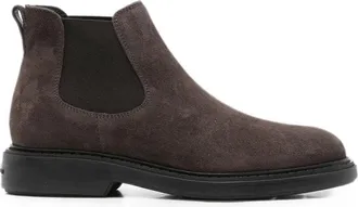 Hogan Suede Chelsea Boots