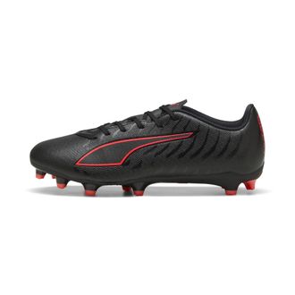 Puma Scarpe da calcio ULTRA 6 PLAY FG/AG unisex, Scarpe, Nero, 40.5