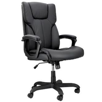 Elama High Back Adjustable Office Chair in Black at Nordstrom