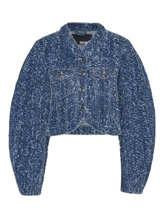 Rotate long-sleeve denim jacket - Blue