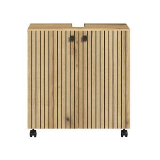 Calicosy Mobile sottolavabo con ruote 2 ante L60 cm - PUREBLISS