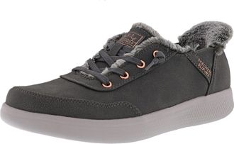 Skechers Womens Slip-Ins: Bobs Skip Cute - B Cute Snug Walking Shoes, Grey, 7 UK