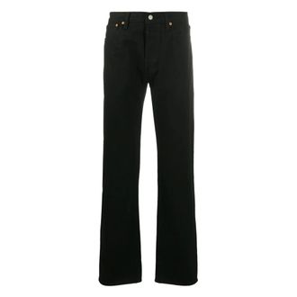 Levi's Straight Fit Jeans, male, Black, W36 L32, 501 Original Jeans