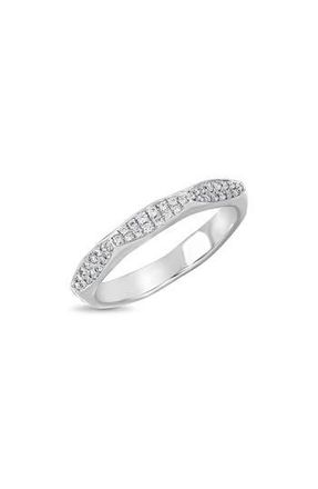 Bony Levy Diamond Band Ring in 18K White Gold at Nordstrom Rack, Size 6.5