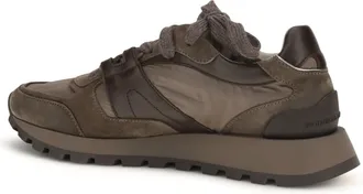 Brunello Cucinelli Womens Suede Sneakers Torba Trainers