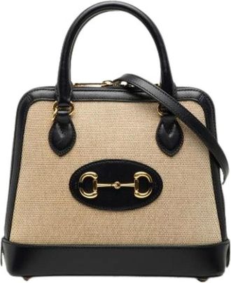Gucci Pre-owned Tela borse-gucci - - Pre-owned - Donna - Beige - ONE SIZE