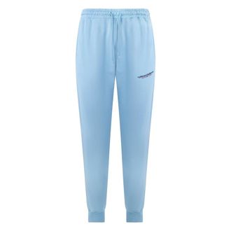 Diesel Sweatpants, male, Blue, Size: 2XL Light blue sports pants and comfortable