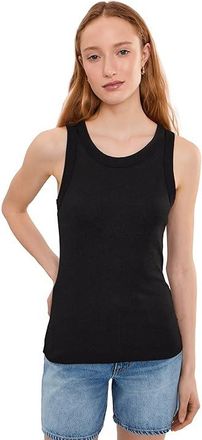 Michael Stars Paloma Tank Top Womens Clothing Black (US 0-12), Cotton/Nylon