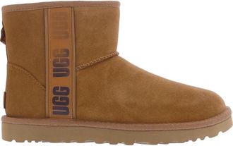 UGG Dames Classic Mini Side Logo Chestnu - Dames - Winterlaarzen - Beige - 37 EU - Schoenen