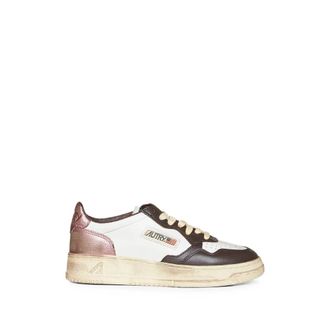 Autry Perforated-toe Metallic-insert Sneakers