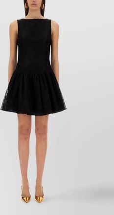 Nina Ricci peplum skirt mini dress bow