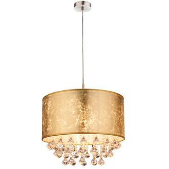 Globo Lighting L&aacute;mpara Colgante - Amy - Dorado - Metal - &Oslash; 40cm - E27 - - Globo