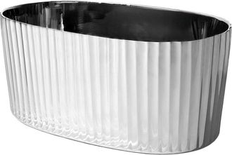 Godinger Waves Stainless Steel Party Tub
