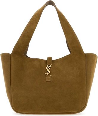 Saint Laurent Brown Le 5 A 7 Bea Tote