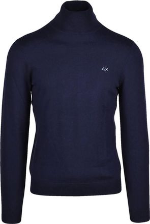 Sun 68 Jersey de cuello alto Dolcevita - Knitwear - Hombre - Azul - S