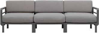 NARDI Upholstered garden sofa Maximo - Grey - Polyurethane foam - Designer Raffaello Galiotto