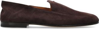 Tod's Suede Loafers - Dames - Loafers - Bruin - 40 EU - Leer - Schoenen