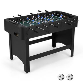 Costway Costway Foosball Table Competition Full Size Soccer Game Table w/22 Players in Black